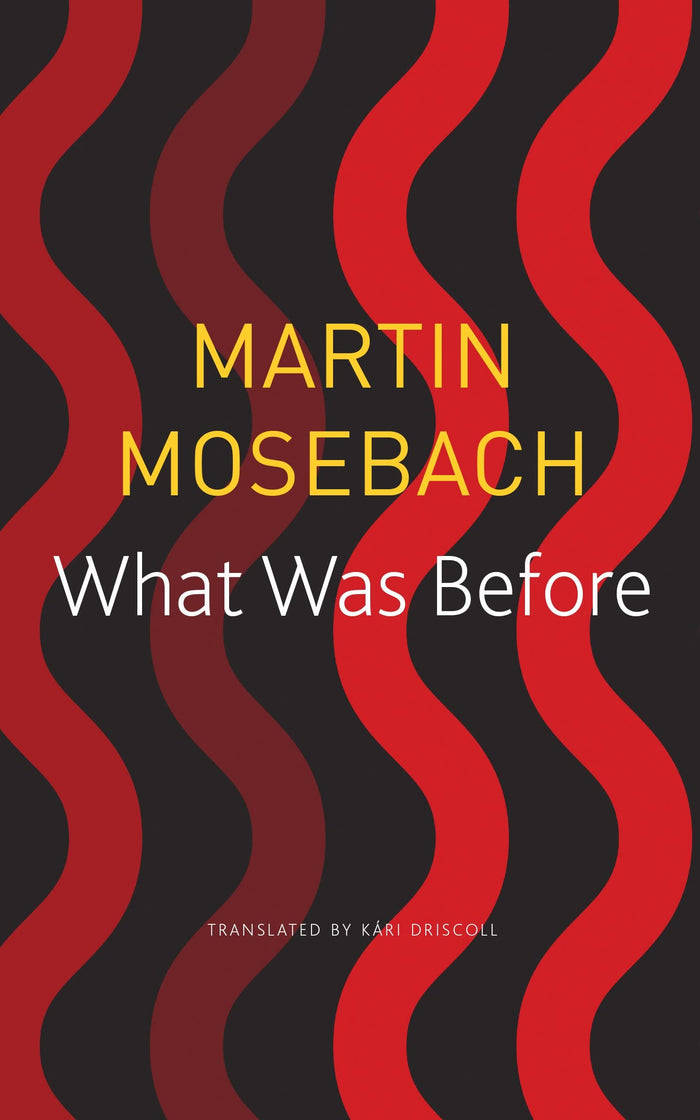 What Was Before (The German List) by Martin Mosebach - Paperback cover