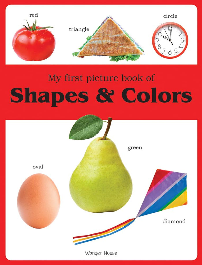 My First Book of Shapes and Colours by Wonder House Books - Paperback cover