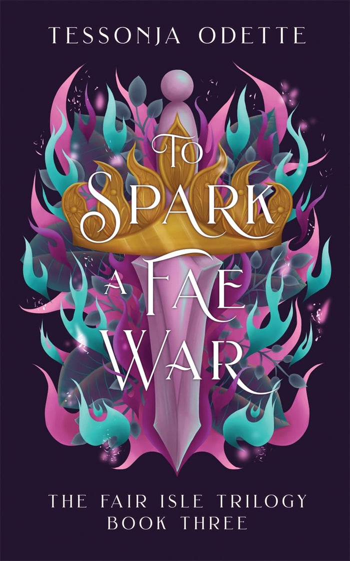 To Spark a Fae War by Tessonja Odette - Paperback cover