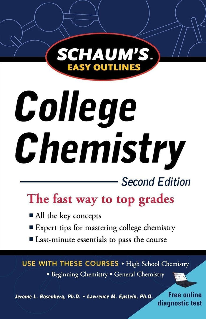 Schaum's Easy Outlines of College Chemistry, Second Edition by Jerome Rosenberg - Paperback cover
