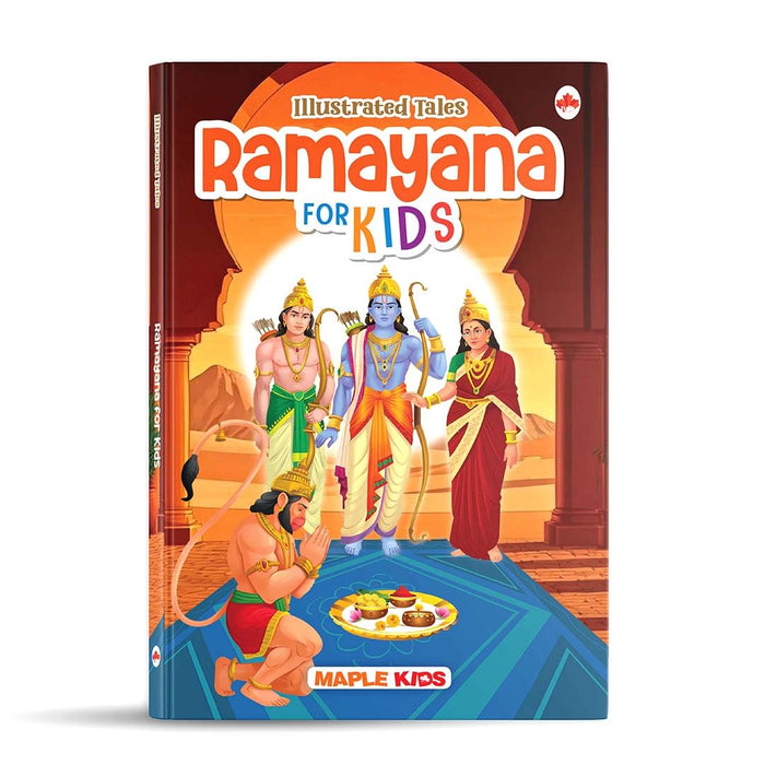 Ramayana for Kids - Illustrated Stories for Children by Maple Press - Hardcover cover