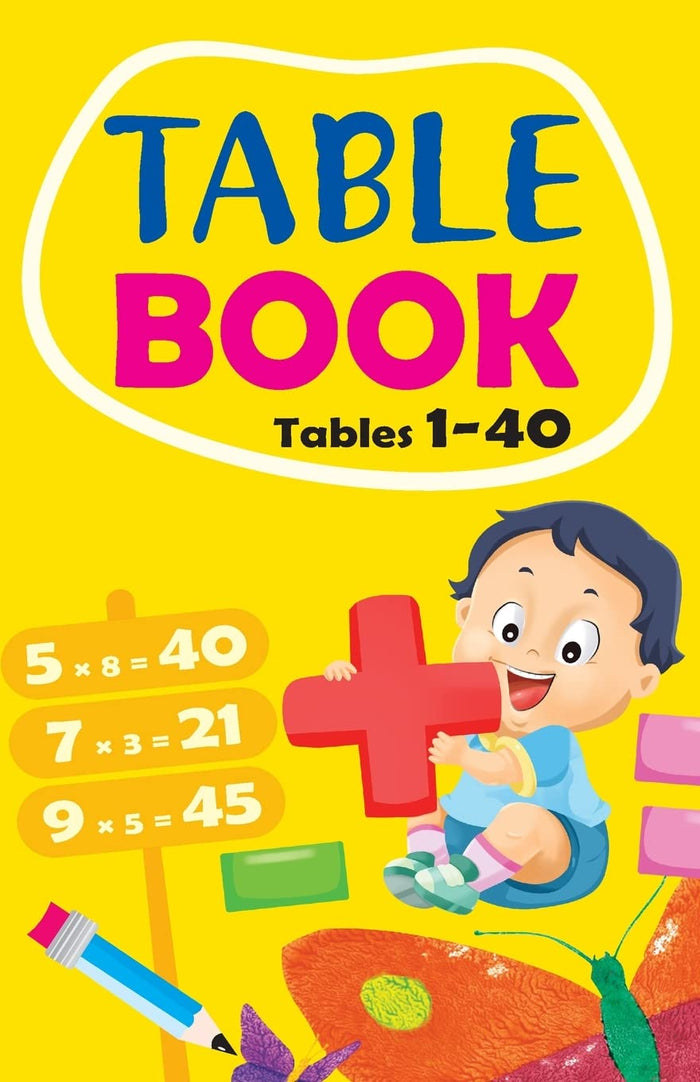 Table Book: Tables 1 to 40 by Ls Editorial Team - Paperback cover