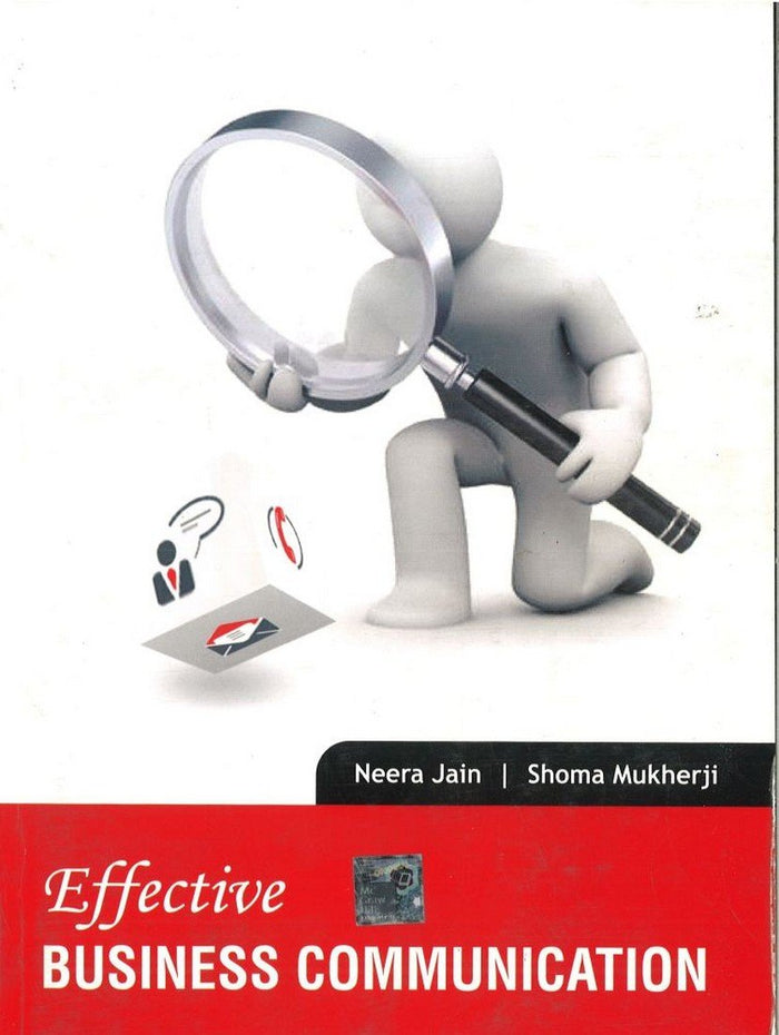 Effective Business Communication by Neera Jain and Shoma Mukherji - Paperback cover