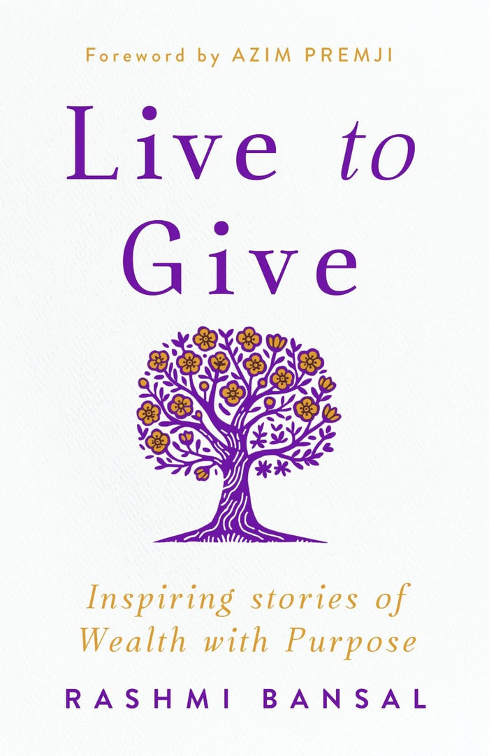 Live to Give by Rashmi Bansal - Paperback cover