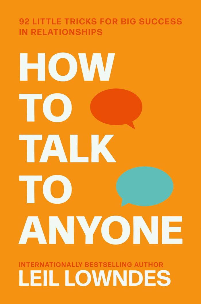 How to Talk to Anyone by Leil Lowndes - Paperback cover