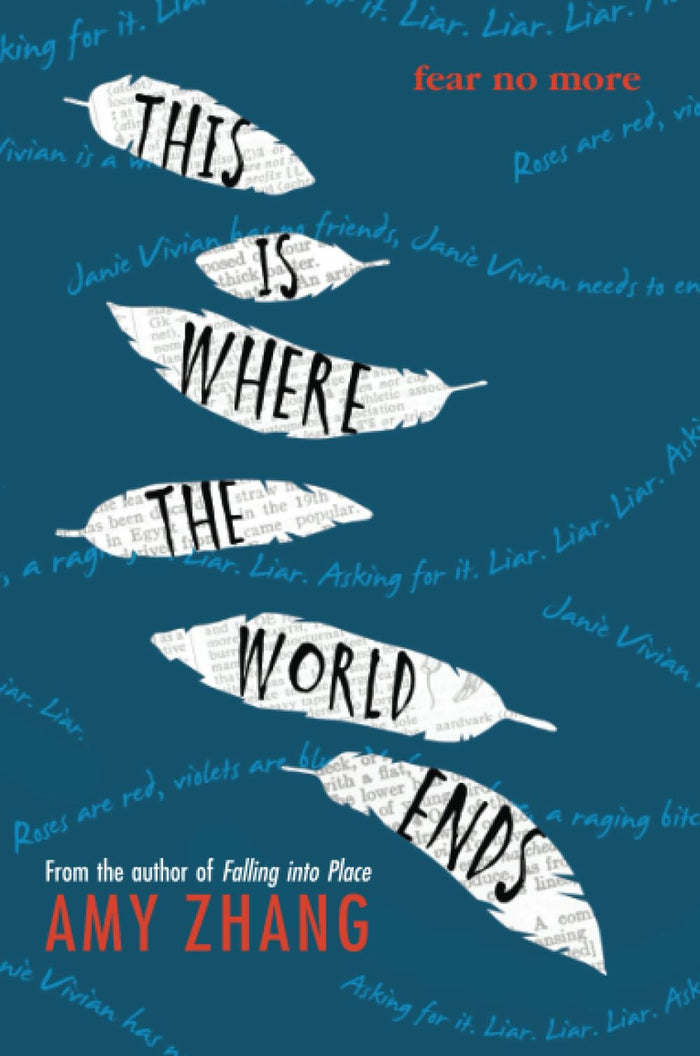 This Is Where the World Ends: A Devastating YA Mystery About Secret Friendship and Loss by Amy Zhang - Paperback cover