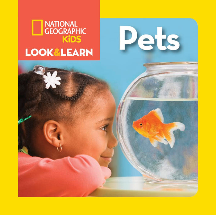 National Geographic Kids Look & Learn: Pets by National Geographic Kids - Board Book cover