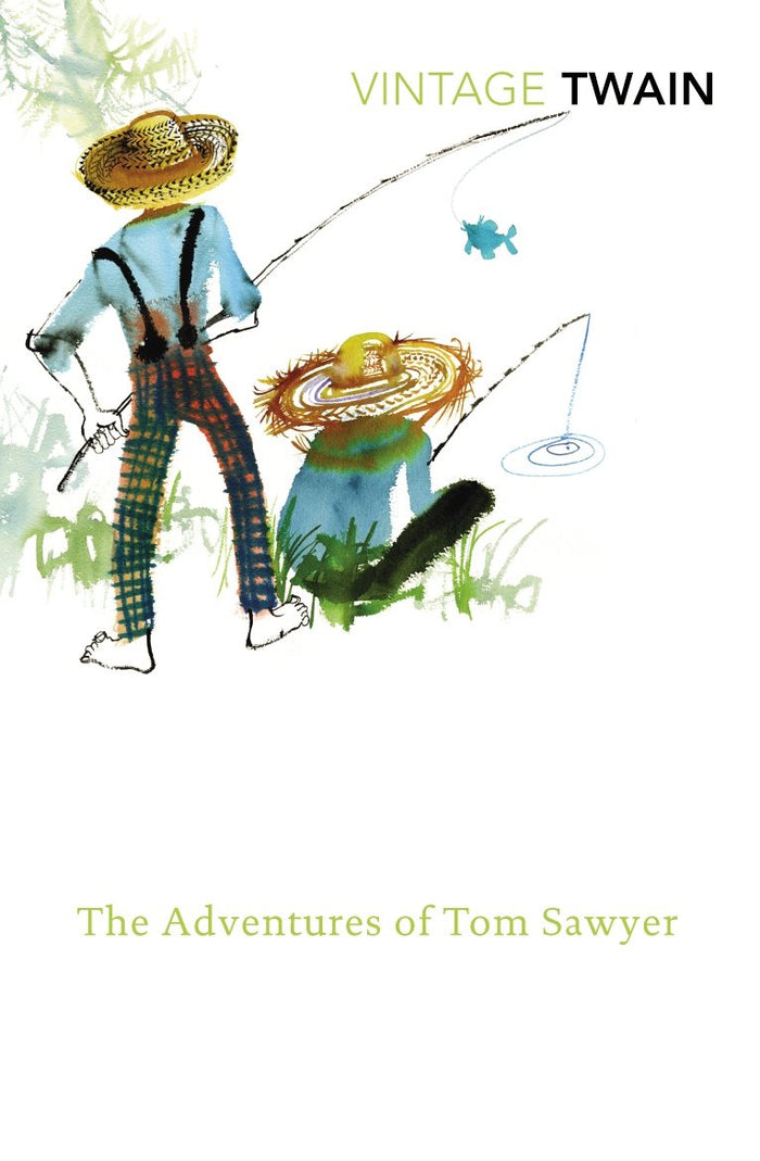 The Adventures of Tom Sawyer by Mark Twain - Paperback cover