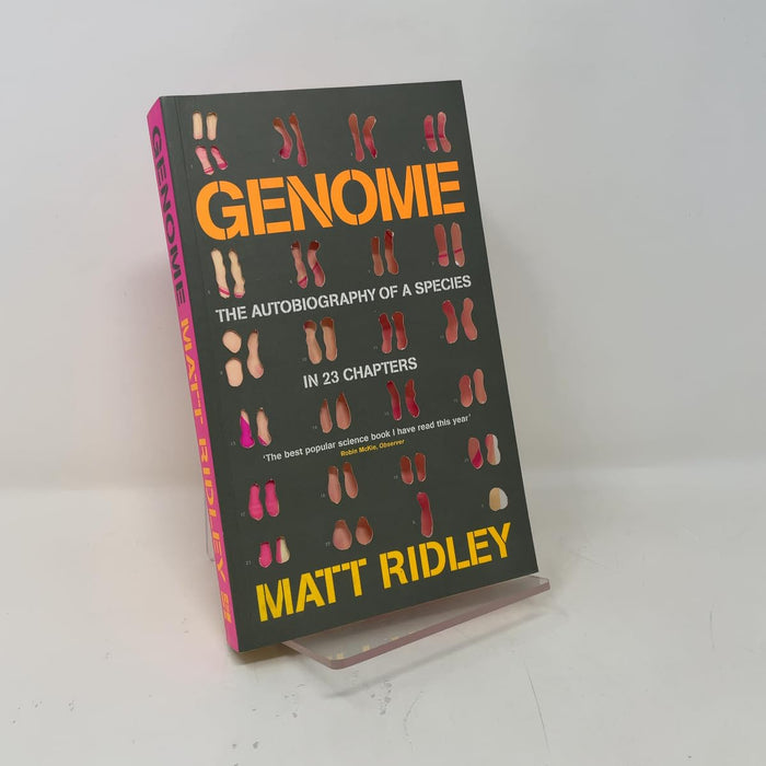 Genome: The Autobiography of Species in 23 Chapters by Matt Ridley - Paperback cover