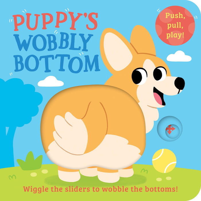 Puppy’s Wobbly Bottom by Sam Rennocks - Board Book cover