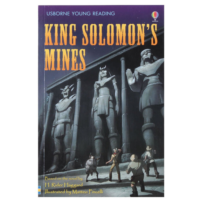 King Solomon's Mines - Level 3 (Usborne Young Reading) by H. Rider Haggard - Paperback cover