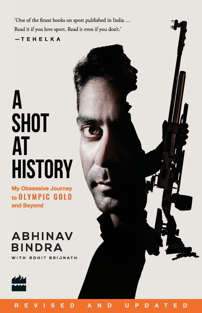 A Shot at History: My Obsessive Journey to Olympic Gold and Beyond by Rohit Brijnath - Paperback cover