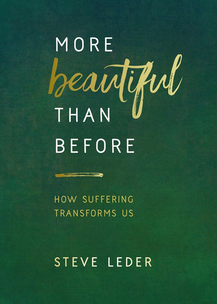 More Beautiful Than Before by Steve Leder - Paperback cover