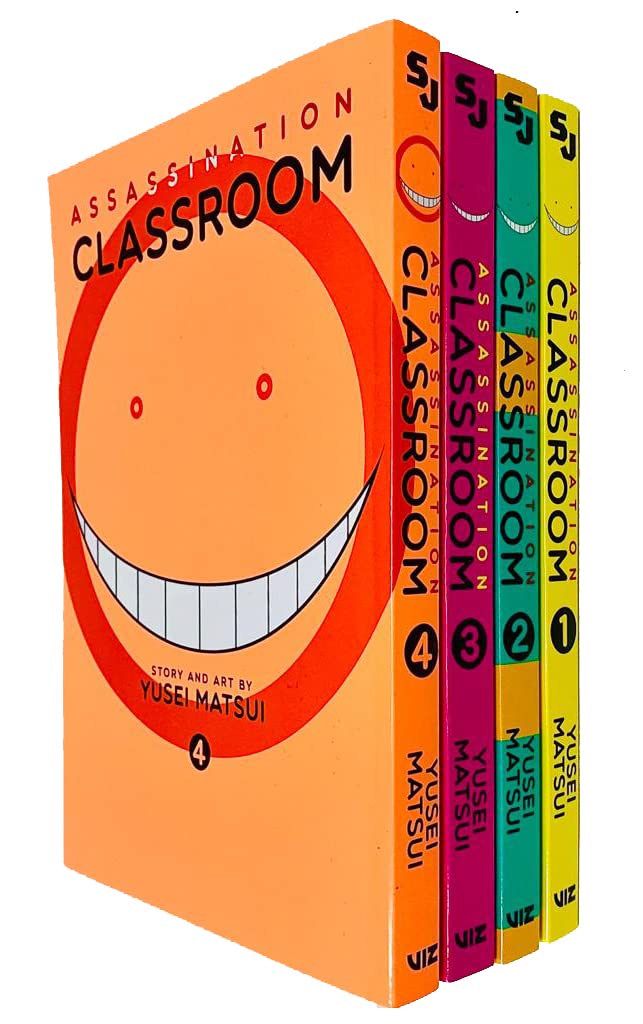 Assassination Classroom Series Vol 1-4 Collection 4 Books Set By Yusei Matsui by Yusei Matsui - Paperback cover
