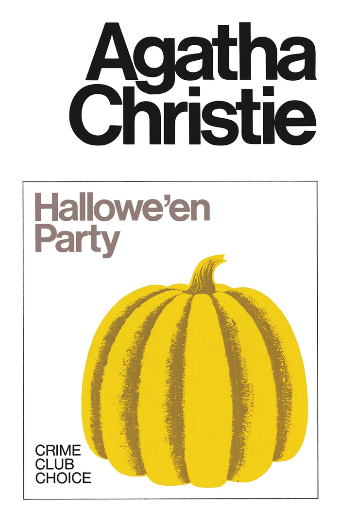 Hallowe'en Party (Poirot) by Agatha Christie - Hardcover cover