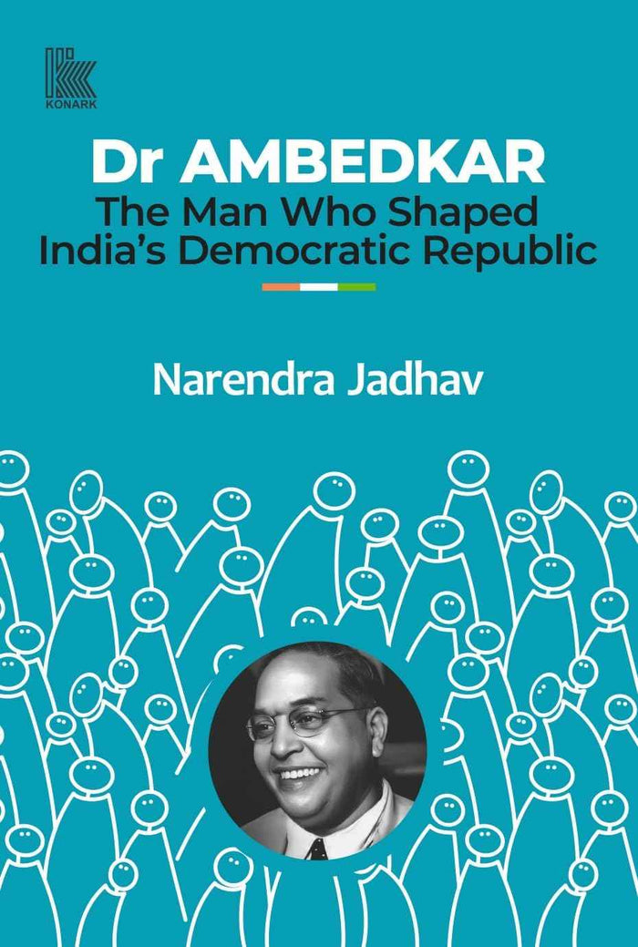 Front cover of the book 'Dr AMBEDKAR' by Narendra Jadhav.