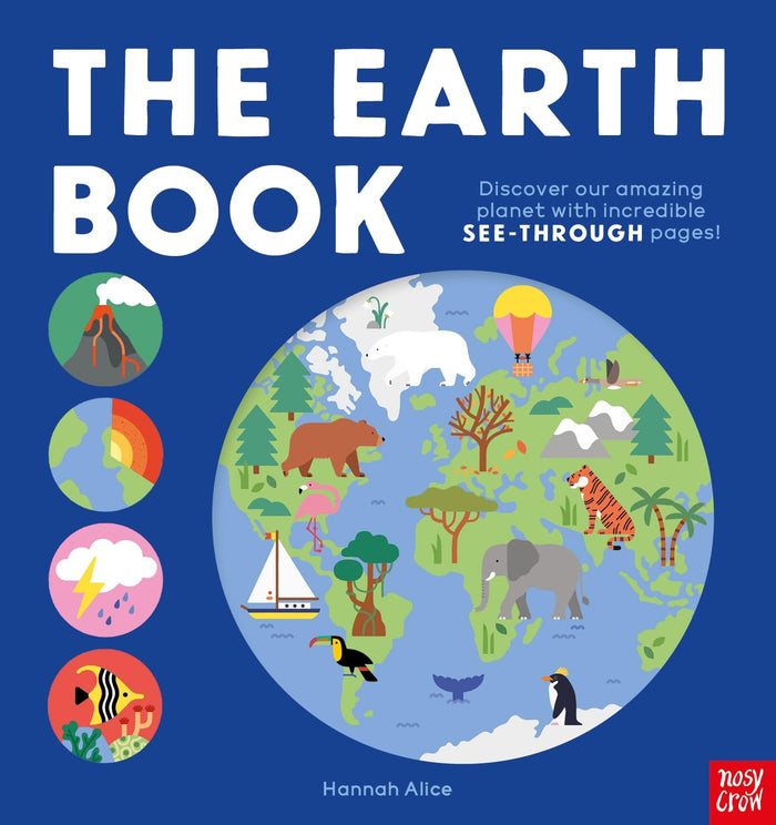 The Earth Book by Hannah Alice - Board Book cover