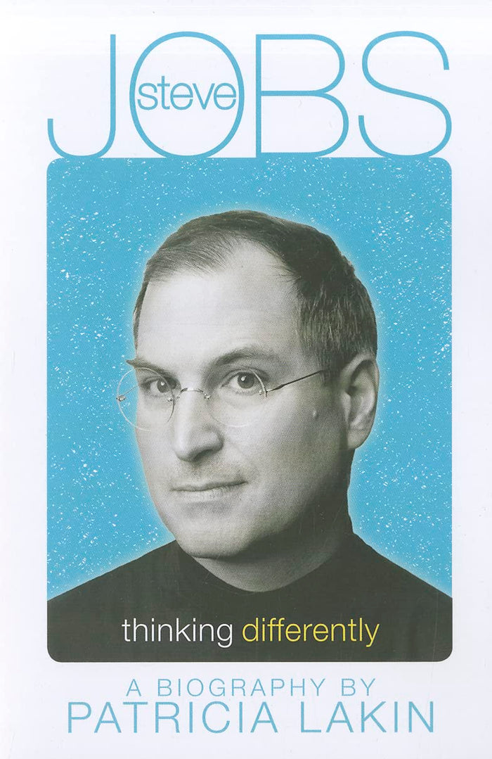 Steve Jobs: Thinking Differently by Patricia Lakin - Paperback cover