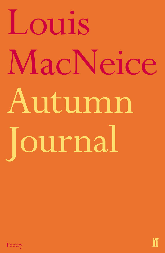 Autumn Journal by Louis MacNeice - Paperback cover