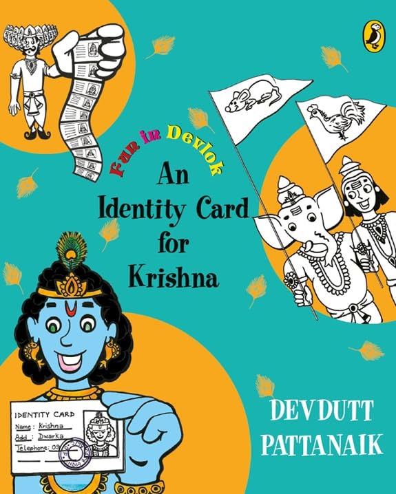 An Identity Card For Krishna by Devdutt Pattanaik - Paperback cover