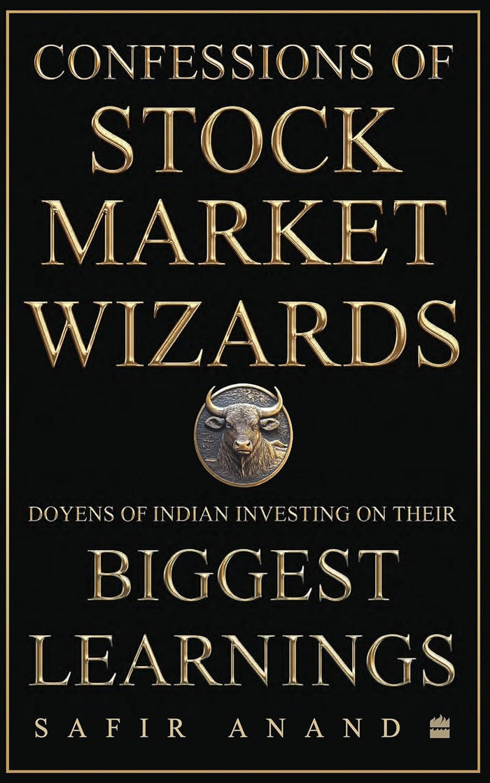 Confessions of Stock Market Wizards by Safir Anand - Hardcover cover