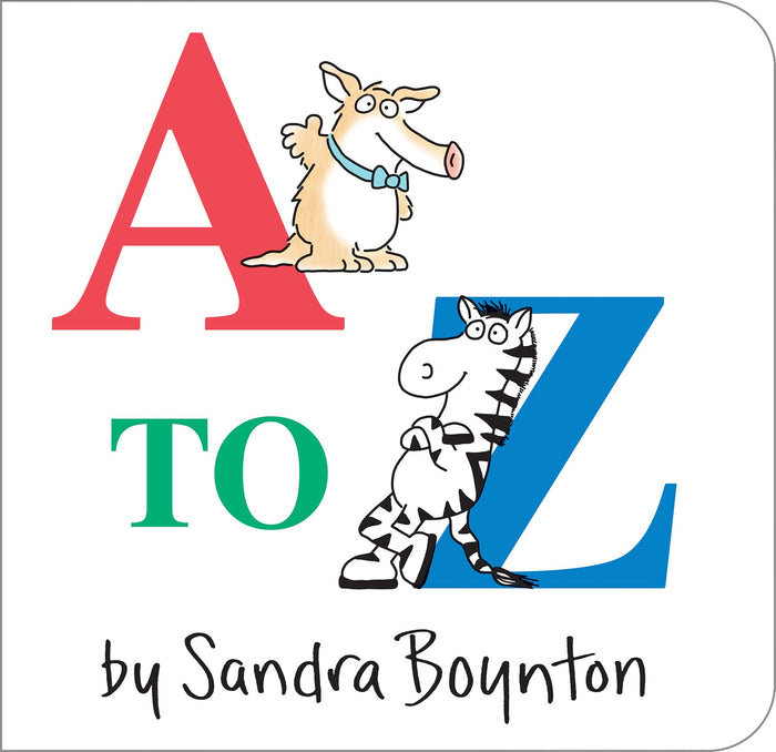 A to Z by Sandra Boynton - Board Book cover