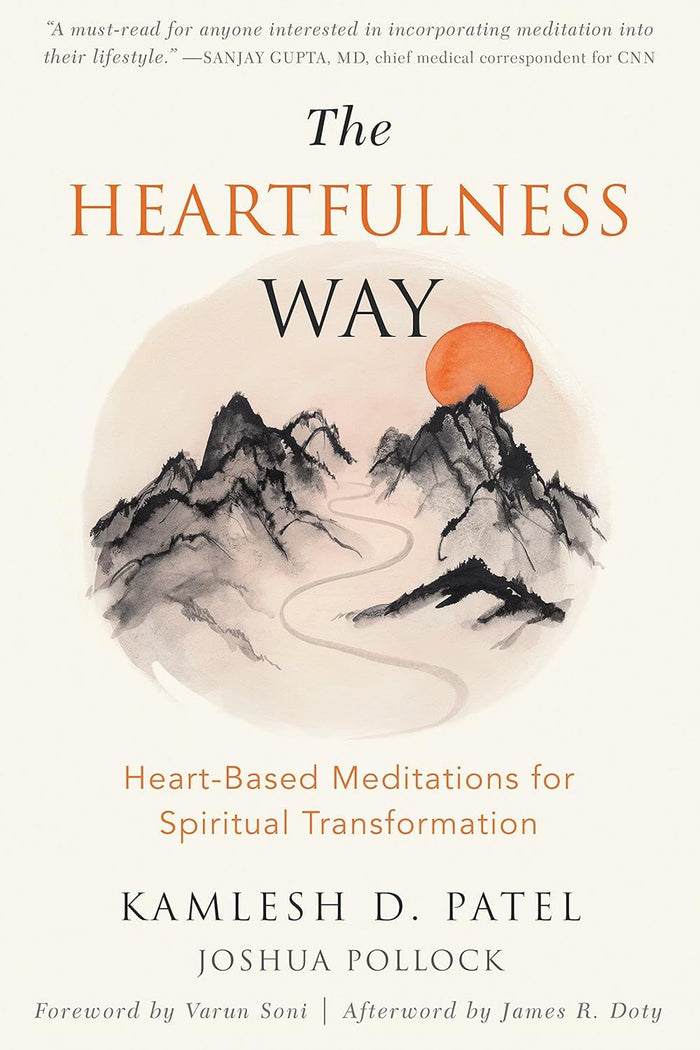 The Heartfulness Way: Heart-based Meditation for Spiritual Transformation by Kamlesh D. Patel (Daaji) - Paperback cover