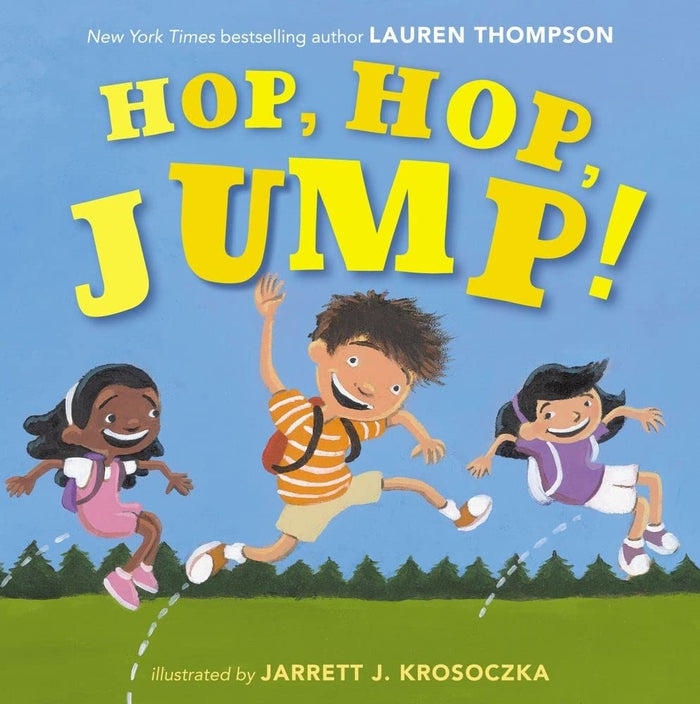 Hop, Hop, Jump! by Lauren Thompson - Hardcover cover