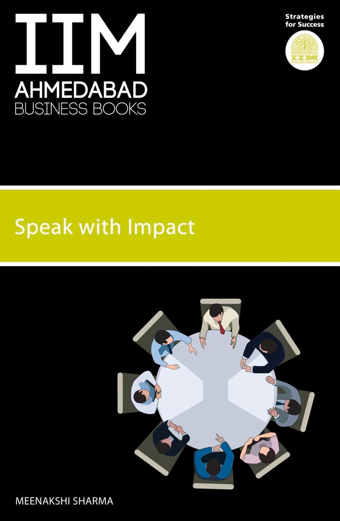 IIMA: Speak with Impact by Meenakshi Sharma - Paperback cover