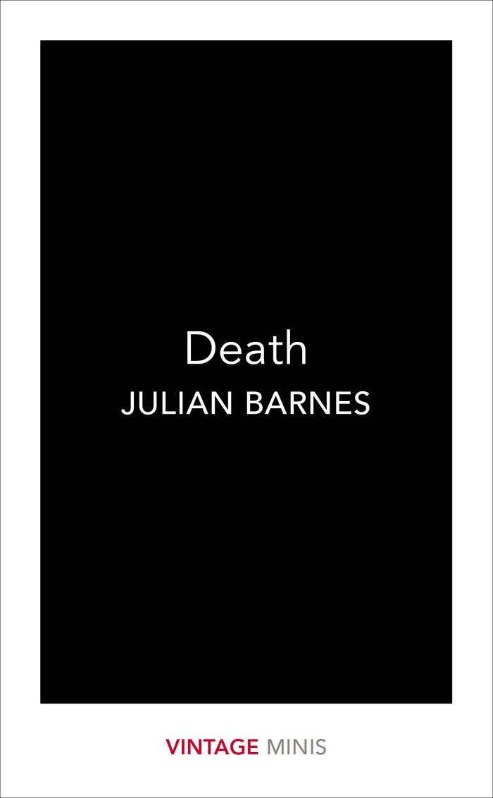 Death by Julian Barnes - Paperback cover