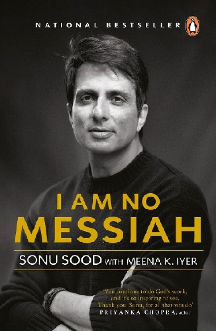 I Am No Messiah by Sonu Sood - Paperback cover