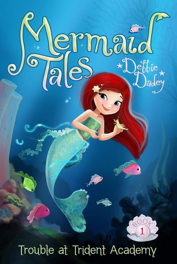 Trouble at Trident Academy (Mermaid Tales) by Debbie Dadey - Paperback cover