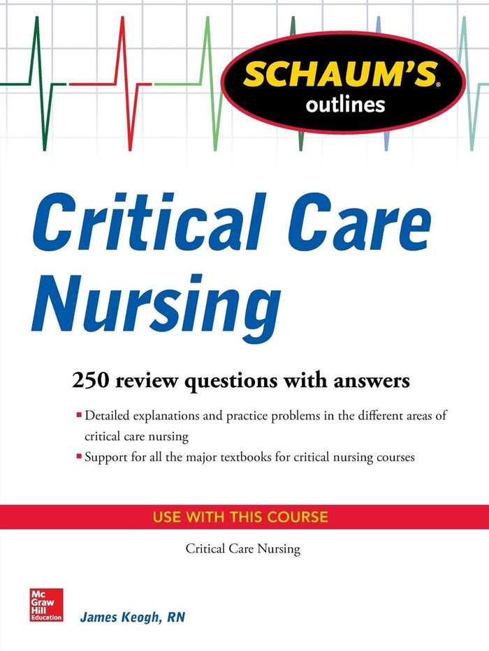 Schaum's Outline of Critical Care Nursing: 250 Review Questions by Jim Keogh - Paperback cover