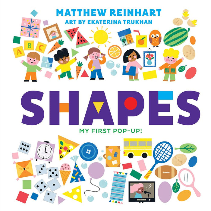 Shapes: My First Pop-Up! (A Pop Magic Book): A Board Book by Matthew Reinhart - Board Book cover