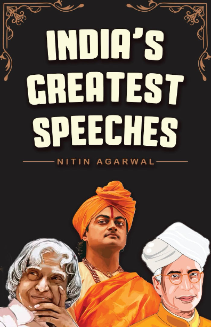 India's Greatest Speeches by Nitin Agarwal - Paperback cover