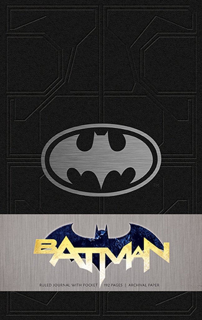 Batman Hardcover Ruled Journal (Comics) by Matthew K Manning - Hardcover cover