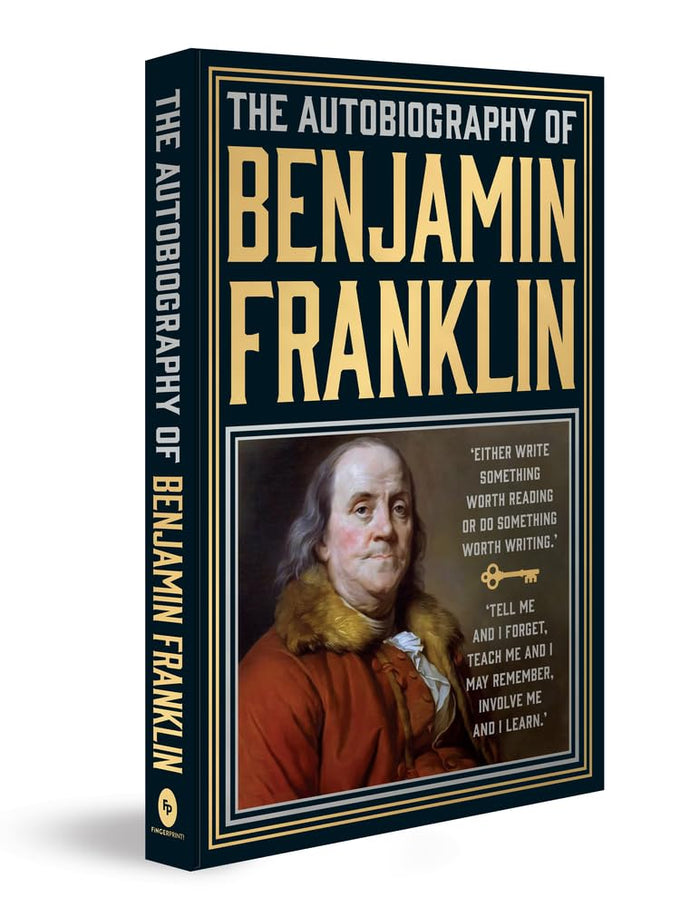 Autobiography of Benjamin Franklin, The by Benjamin Franklin - Hardcover cover