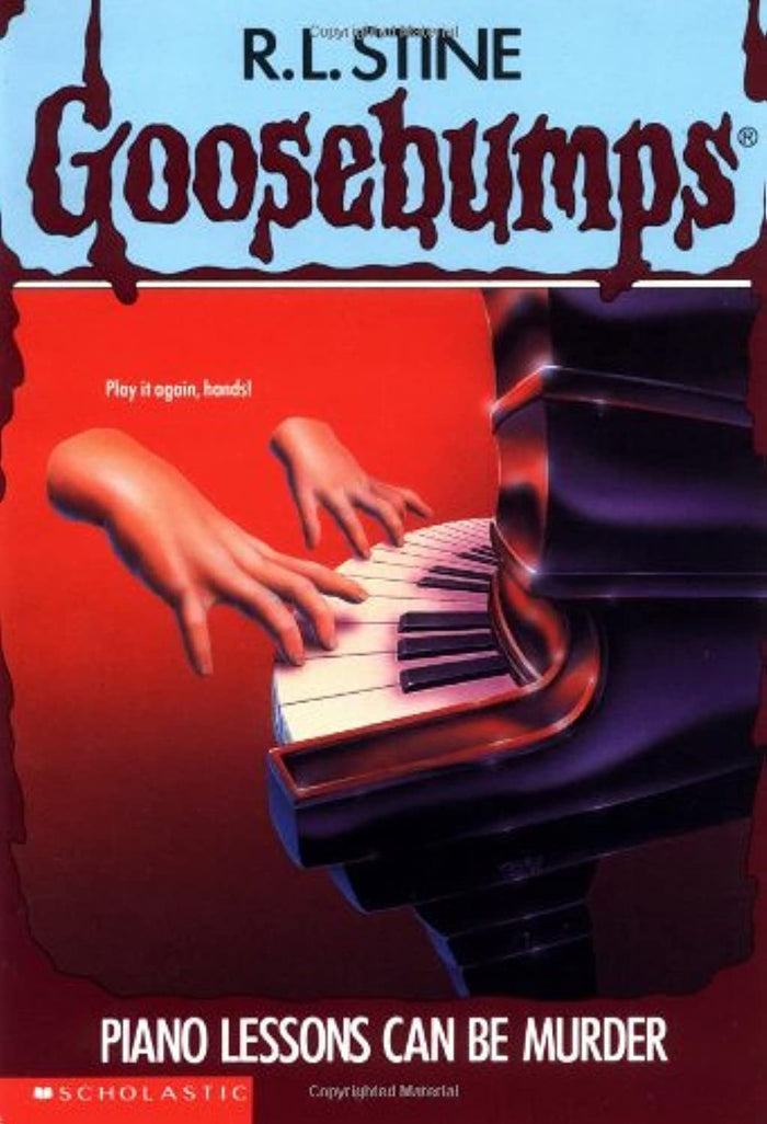 Piano Lessons Can Be Murder (Goosebumps #13) by R L Stine - Paperback cover