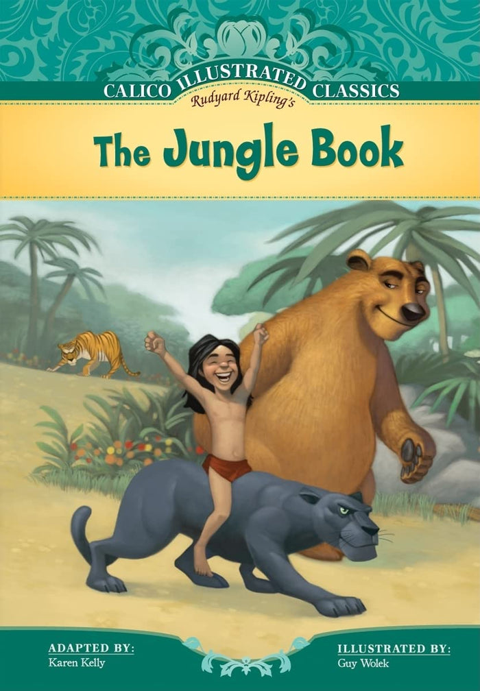 Jungle Book (Calico Illustrated Classics Set 4) by Rudyard Kipling - Library Binding cover