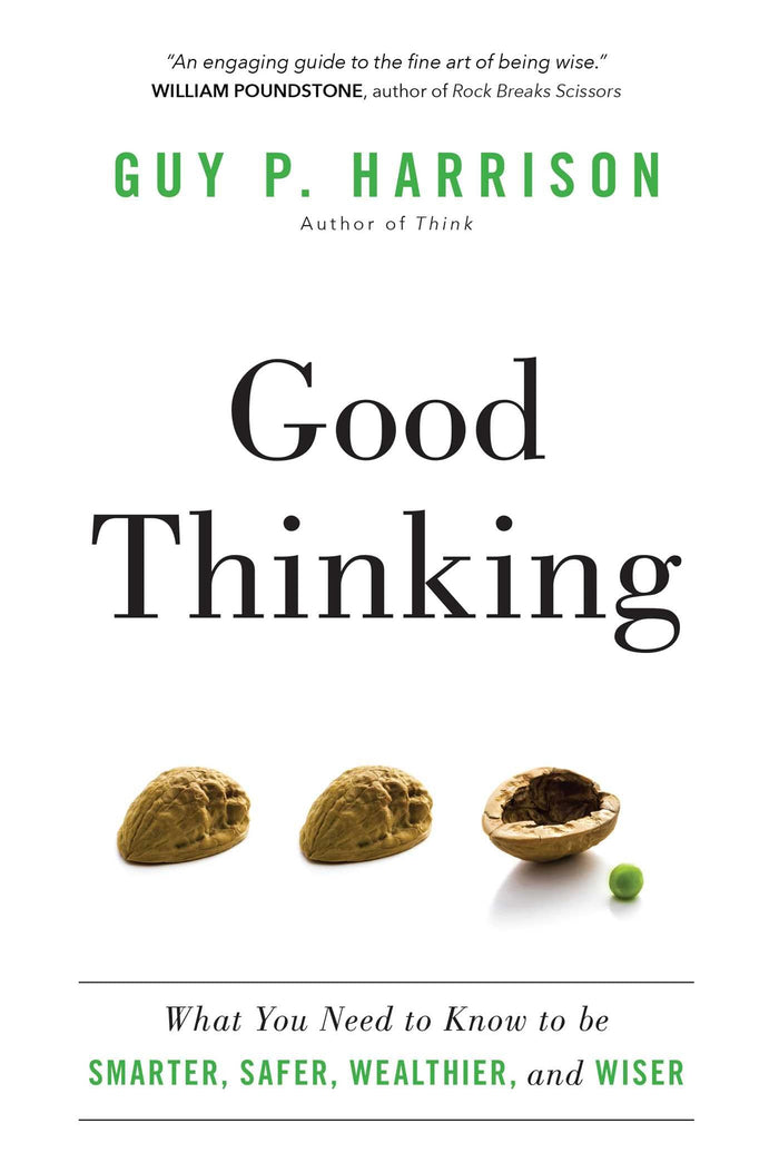 Good Thinking by Guy Harrison - Paperback cover