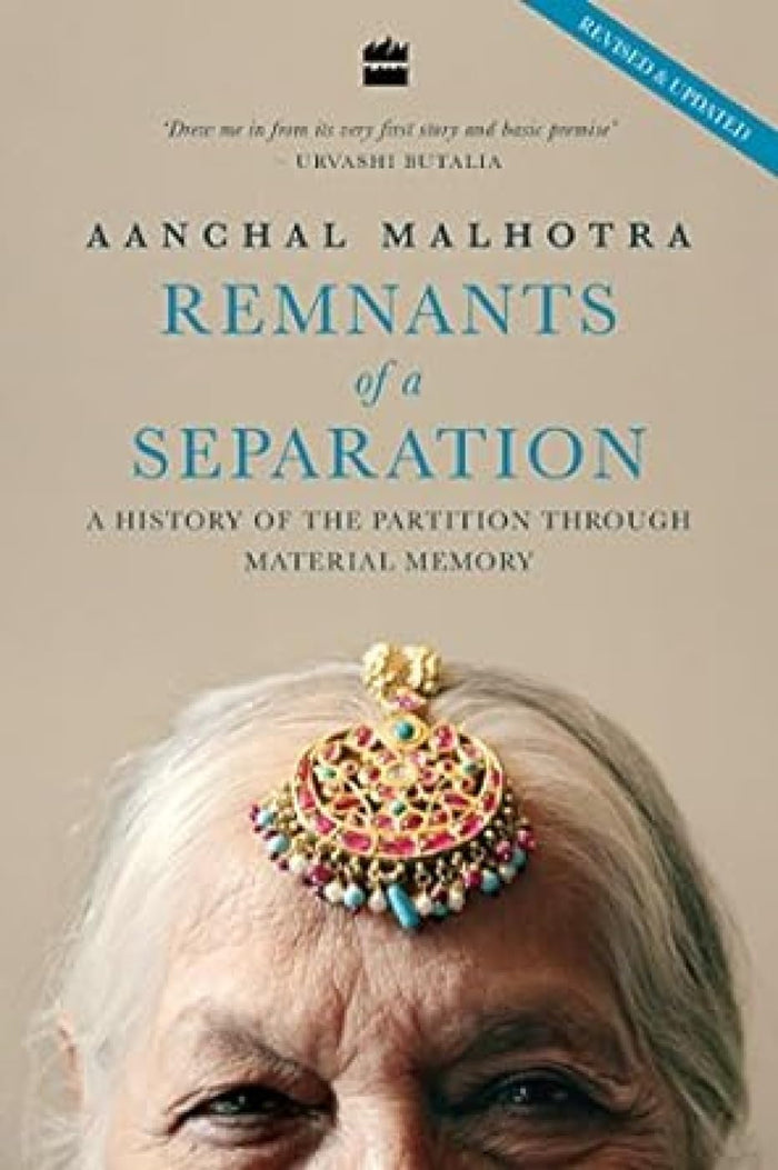 Remnants of a Separation by Aanchal Malhotra - Paperback cover