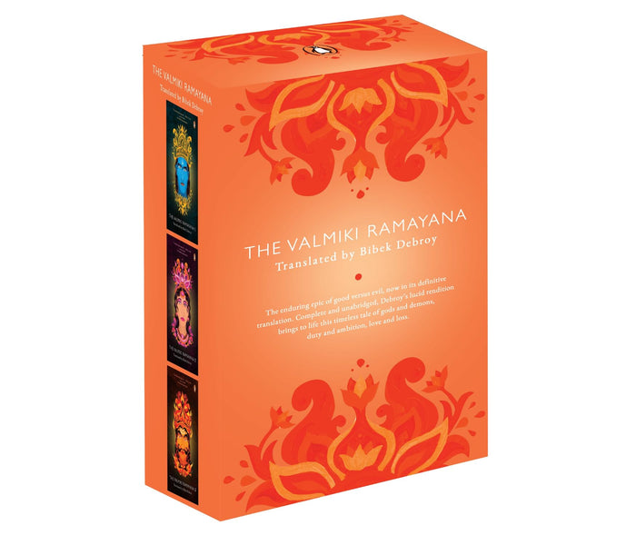 Valmiki Ramayana by Bibek Debroy - Paperback cover