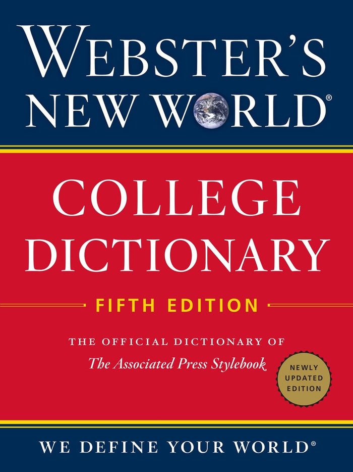Webster's New World College Dictionary, Fifth Edition: Updated 2020 with new words, 12,000 Americanisms, and clear definitions―official dictionary of AP and The New York Times by Editors of Webster's New World Coll - Hardcover cover