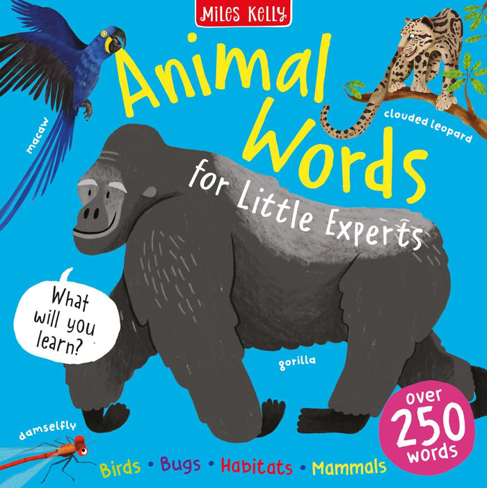 Animal Words (Big Words for Little Experts) by Miles Kelly - Paperback cover