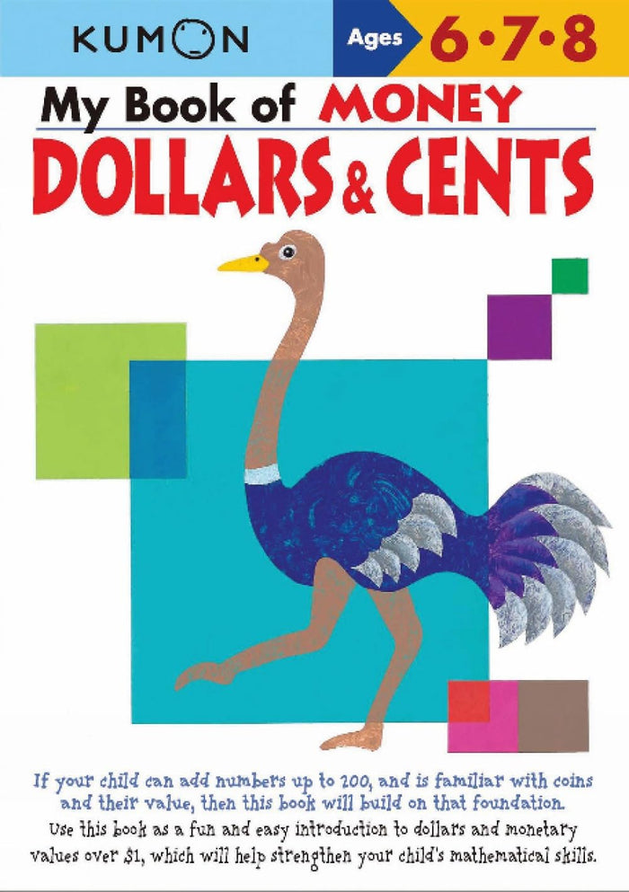 My Book of Money Dollars & Cents: Ages 6, 7, 8 - Paperback cover