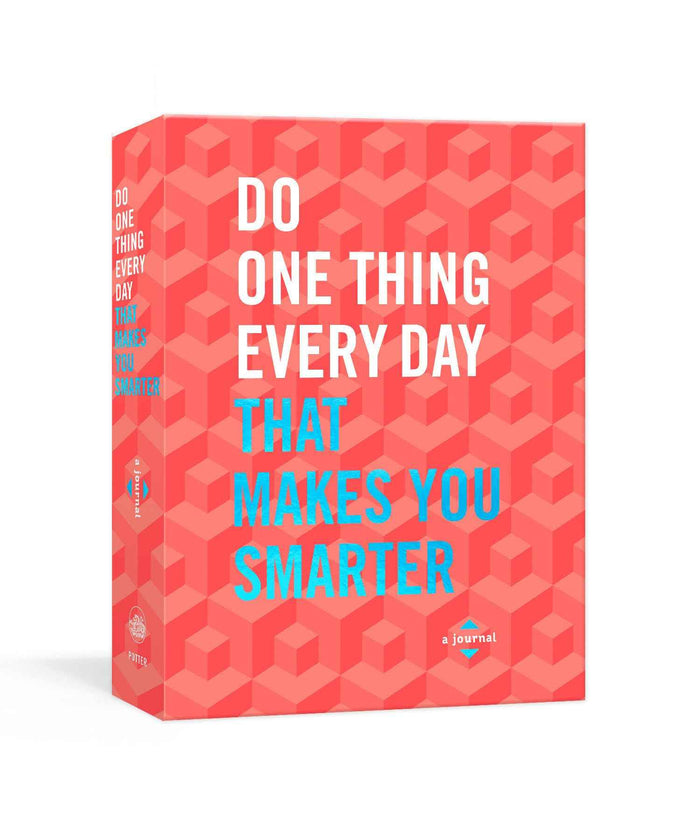 Front cover of the book 'Do One Thing Every Day That Makes You Smarter: A Journal (Do One Thing Every Day Journals)' by Robie Rogge.