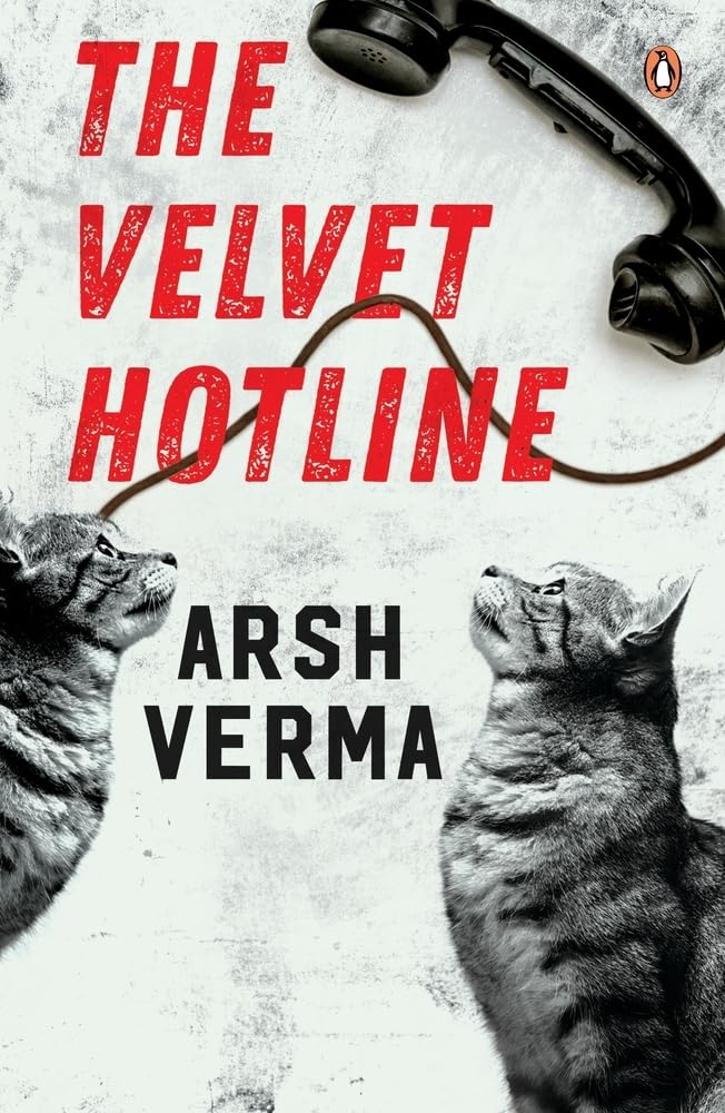 The Velvet Hotline by Arsh Verma - Paperback cover