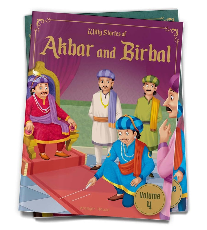 Classic Tales from India 4: Witty Stories of Akbar and Birbal by Wonder House Books - Paperback cover