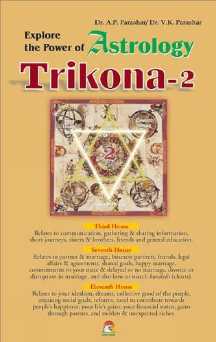 Explore the Power of Astrology Trikona by V.K. Parashar - Paperback cover