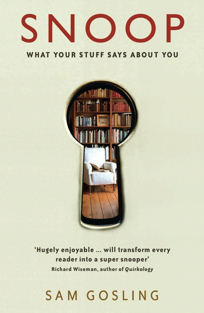 Snoop by Sam Gosling - Paperback cover